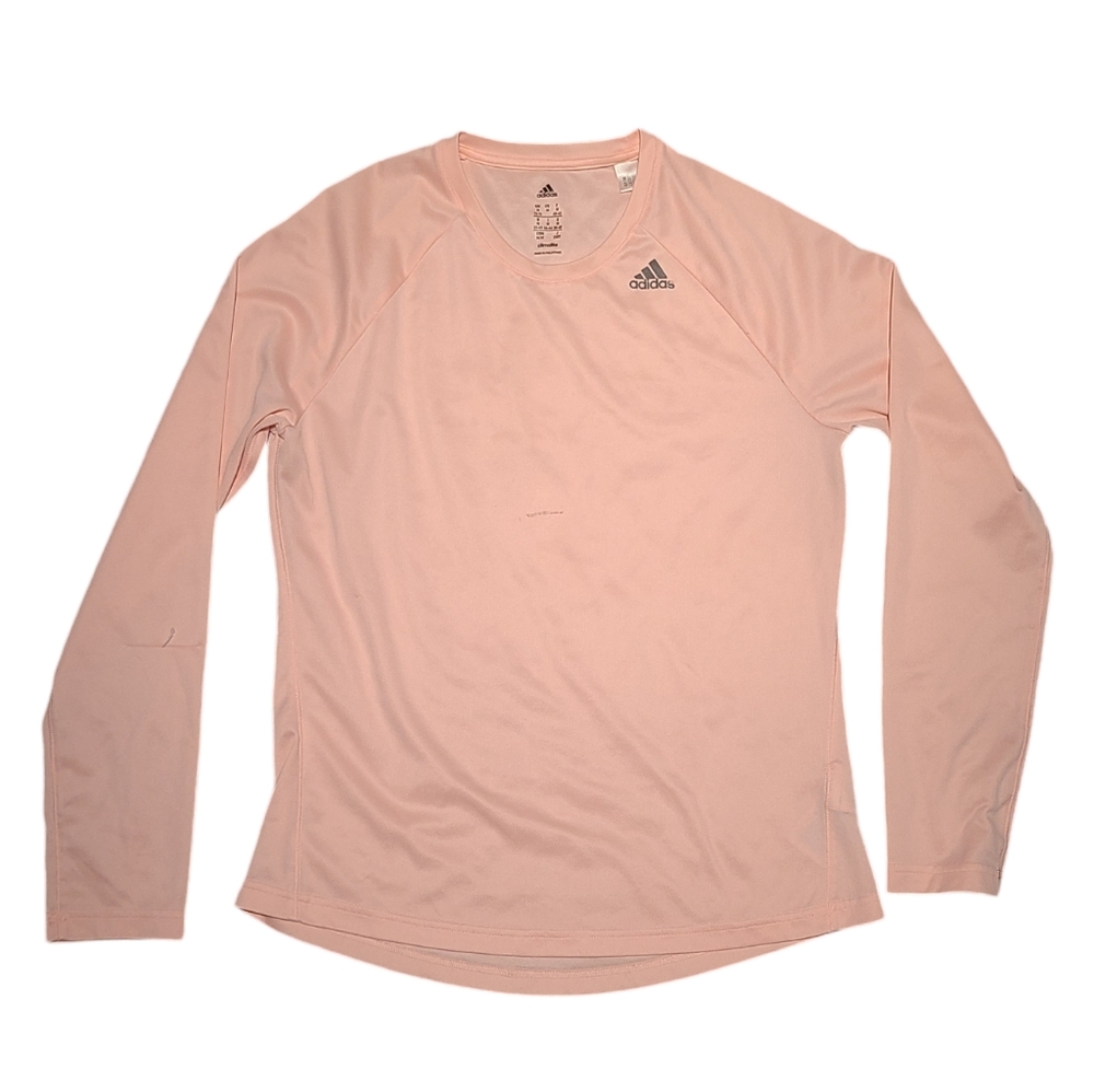 Adidas Women's Pink Long Sleeve Top